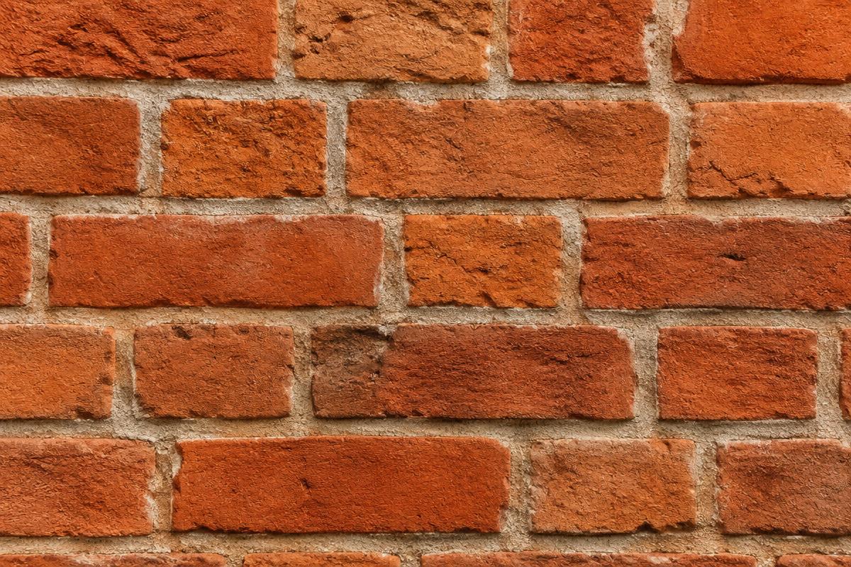 Red brick wall